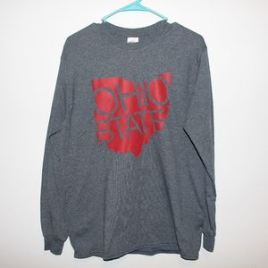 Grey Ohio State Long Sleeve